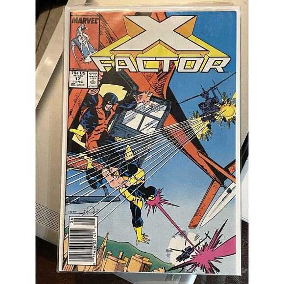 Lot Of 7 X-Factor #16 - 22 (1987 Marvel) 4 KEYS Horsemen Of Apocalypse - Picture 3 of 8